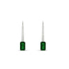Load image into Gallery viewer, 0.50-carat-lever-back-emerald-emerald-studs-earrings-in-white-gold-FD-EAR9225EMGEMGR-0.50 CT-NL-WG