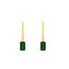 Load image into Gallery viewer, 0.50-carat-lever-back-emerald-emerald-studs-earrings-in-yellow-gold-FD-EAR9225EMGEMGR-0.50 CT-NL-YG