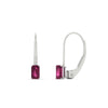 Load image into Gallery viewer, 0.50-carat-lever-back-emerald-pink-sapphire-studs-earrings-in-white-gold-FD-EAR9225EMGSADRPI-0.50 CT-NL-WG