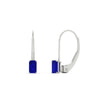 Load image into Gallery viewer, 0.50-carat-lever-back-emerald-sapphire-studs-earrings-in-white-gold-FD-EAR9225EMGSABL-0.50 CT-NL-WG