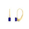 Load image into Gallery viewer, 0.50-carat-lever-back-emerald-sapphire-studs-earrings-in-yellow-gold-FD-EAR9225EMGSABL-0.50 CT-NL-YG