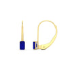 Load image into Gallery viewer, 0.50-carat-lever-back-emerald-sapphire-studs-earrings-in-yellow-gold-FD-EAR9225EMGSABL-0.50 CT-NL-YG