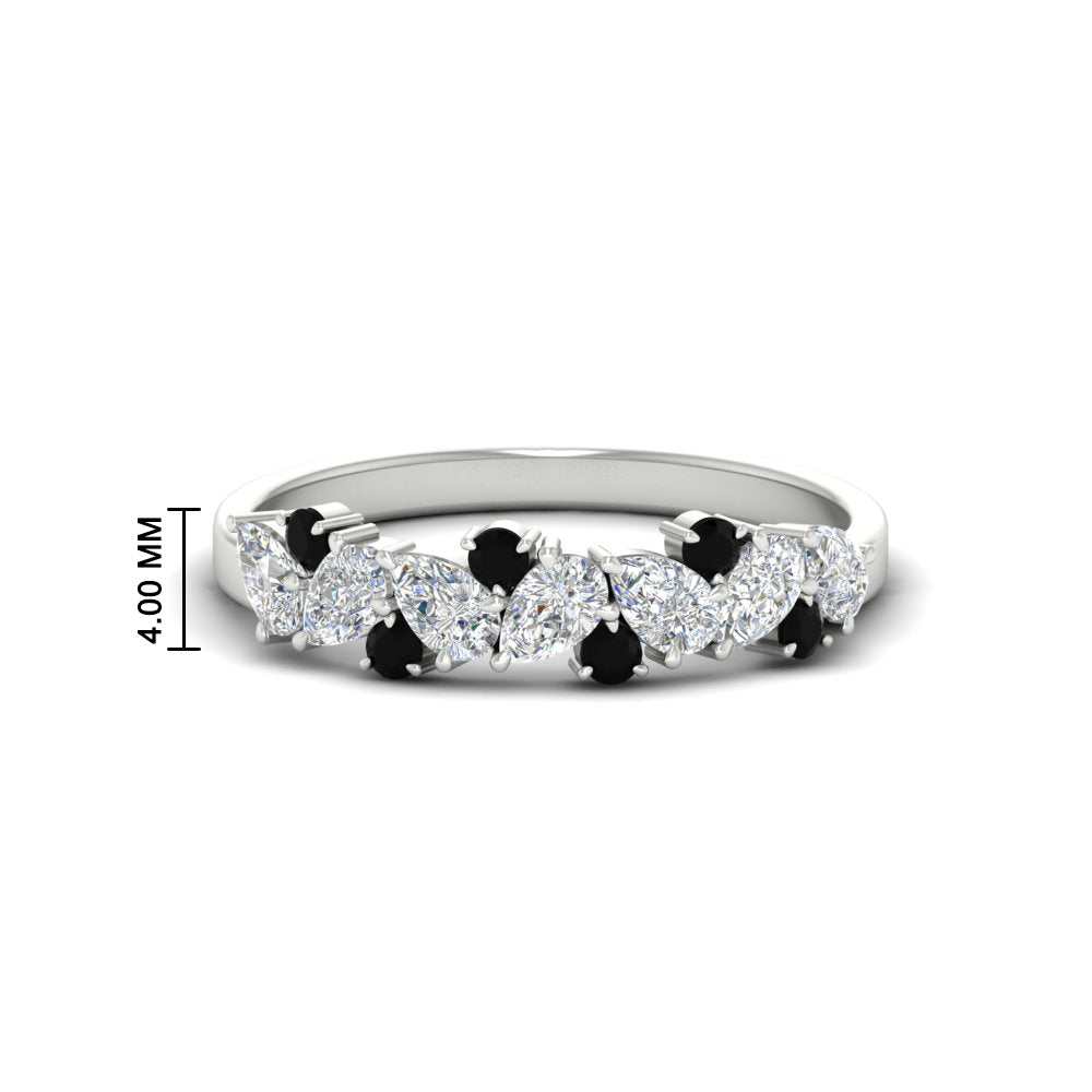 0.50-carat-pear-diamond-and-black-diamond-anniversary-wedding-band-in-white-gold-FD9174BGBLACK-0.50CT-NL-WG-HW