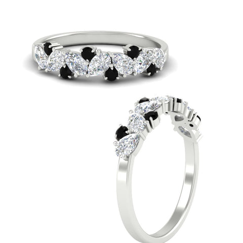 0.50-carat-pear-diamond-and-black-diamond-anniversary-wedding-band-in-white-gold-FD9174BGBLACKANGLE3-0.50CT-NL-WG