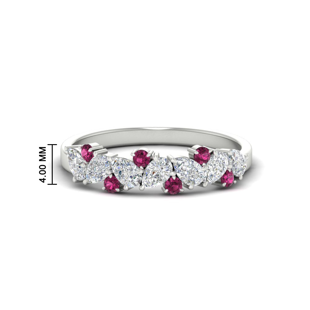 0.50-carat-pear-diamond-and-pink-sapphire-anniversary-wedding-band-in-white-gold-FD9174BGSADRPI-0.50CT-NL-WG-HW