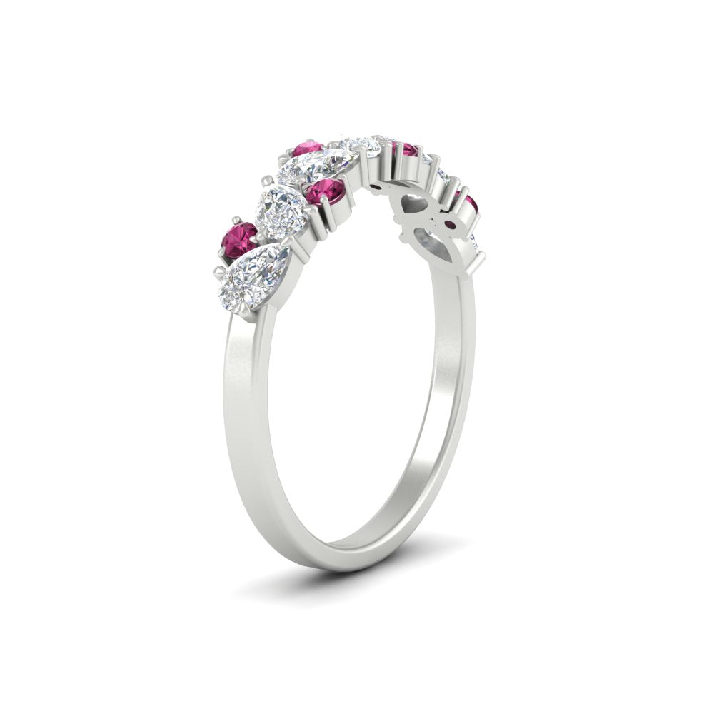 0.50-carat-pear-diamond-and-pink-sapphire-anniversary-wedding-band-in-white-gold-FD9174BGSADRPIANGLE2-0.50CT-NL-WG