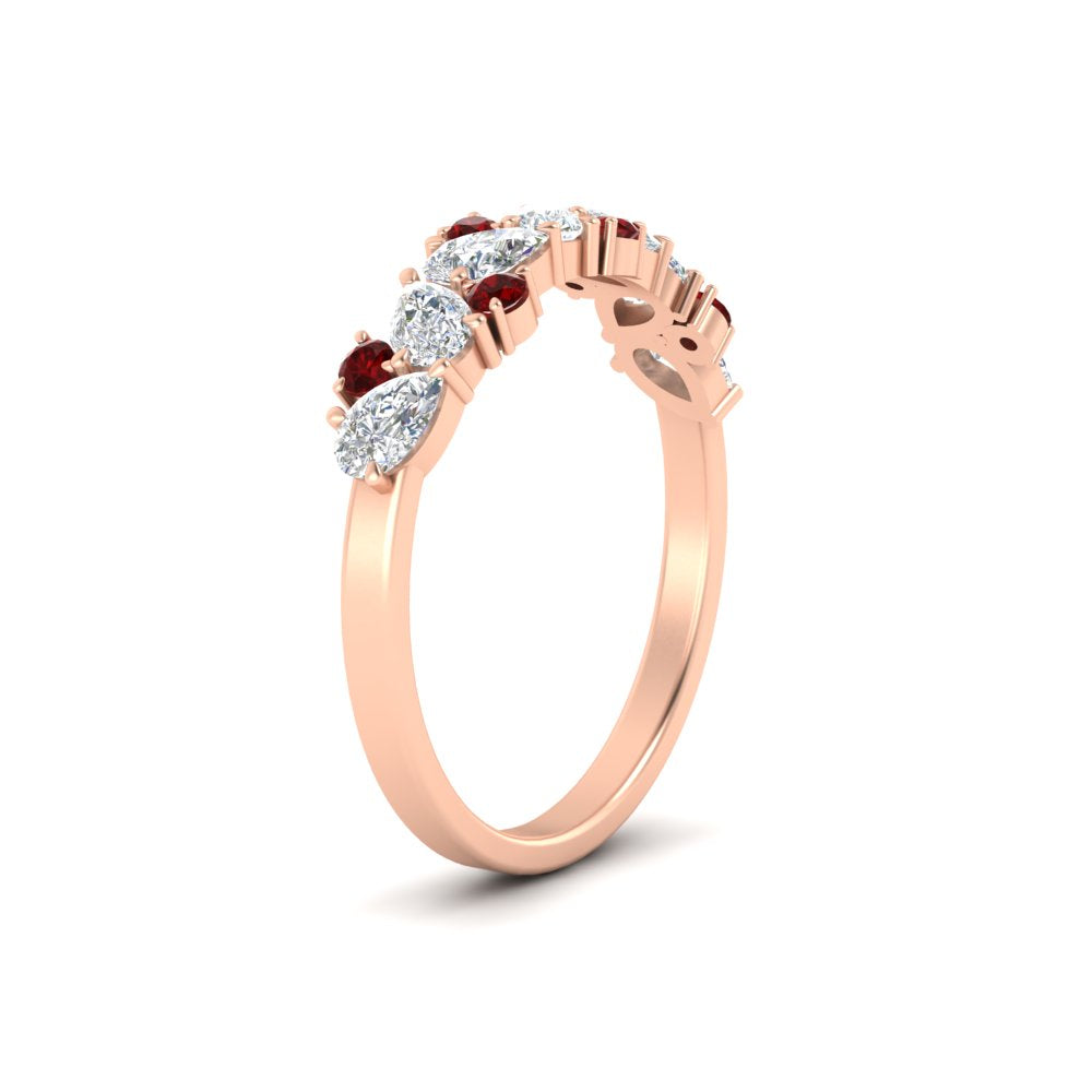 0.50-carat-pear-diamond-and-ruby-anniversary-wedding-band-in-rose-gold-FD9174BGRUDRANGLE2-0.50CT-NL-RG