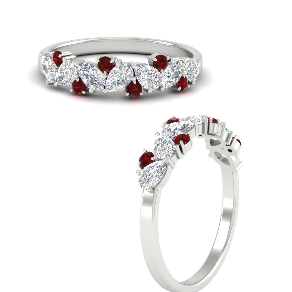 0.50-carat-pear-diamond-and-ruby-anniversary-wedding-band-in-white-gold-FD9174BGRUDRANGLE3-0.50CT-NL-WG