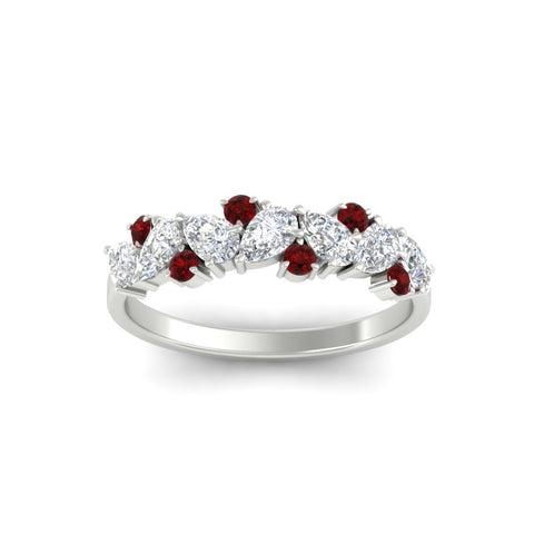 0.50-carat-pear-diamond-and-ruby-anniversary-wedding-band-in-white-gold-FD9174BGRUDRANGLE5-0.50CT-NL-WG