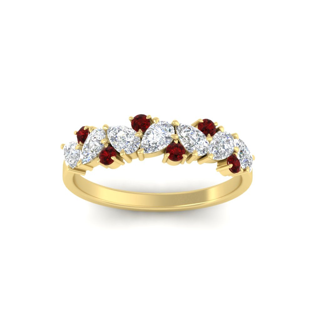 0.50-carat-pear-diamond-and-ruby-anniversary-wedding-band-in-yellow-gold-FD9174BGRUDRANGLE5-0.50CT-NL-YG