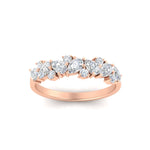 Load image into Gallery viewer, 0.50-carat-pear-diamond-anniversary-wedding-band-in-rose-gold-FD9174BANGLE5-0.50CT-NL-RG
