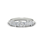 Load image into Gallery viewer, 0.50-carat-pear-diamond-anniversary-wedding-band-in-white-gold-FD9174B-0.50CT-NL-WG
