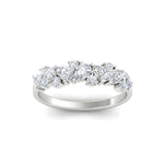 Load image into Gallery viewer, 0.50-carat-pear-diamond-anniversary-wedding-band-in-white-gold-FD9174BANGLE5-0.50CT-NL-WG
