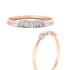 Load image into Gallery viewer, 0.50-carat-petite-heart-diamond-stacking-wedding-band-in-rose-gold-FD9600HTBANGLE3-0.50CT-NL-RG