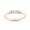 Load image into Gallery viewer, 0.50-carat-petite-heart-diamond-stacking-wedding-band-in-rose-gold-FD9600HTBANGLE3-0.50CT-NL-RG