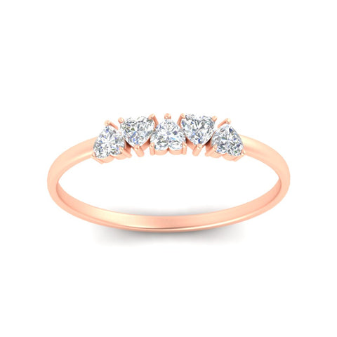 0.50-carat-petite-heart-diamond-stacking-wedding-band-in-rose-gold-FD9600HTBANGLE3-0.50CT-NL-RG