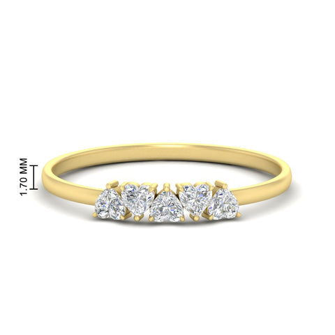 0.50-carat-petite-heart-diamond-stacking-wedding-band-in-yellow-gold-FD9600HTBANGLE3-0.50CT-NL-YG
