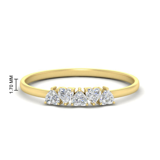 0.50-carat-petite-heart-diamond-stacking-wedding-band-in-yellow-gold-FD9600HTBANGLE3-0.50CT-NL-YG