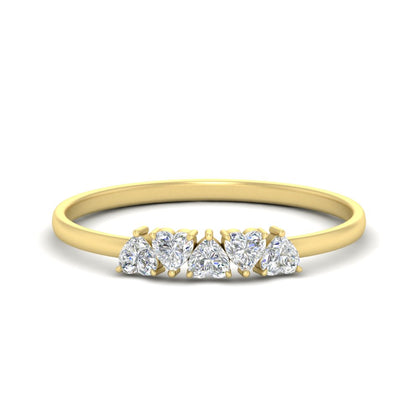 0.50-carat-petite-heart-diamond-stacking-wedding-band-in-rose-gold-FD9600HTBANGLE3-0.50CT-NL-RG