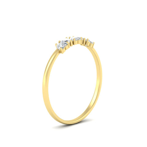 0.50-carat-petite-heart-diamond-stacking-wedding-band-in-yellow-gold-FD9600HTBANGLE3-0.50CT-NL-YG