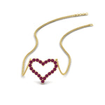 Load image into Gallery viewer, 0.50-carat-pink-sapphire-heart-pendant-in-FD-PD11208GSADRPIANGLE1-NL-YG.jpg
