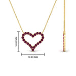 Load image into Gallery viewer, 0.50-carat-pink-sapphire-heart-pendant-in-FD-PD11208GSADRPIANGLE1-NL-YG.jpg
