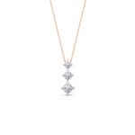Load image into Gallery viewer, 0.50-carat-princess-cut-3-stone-diamond-pendant-in-FDPD854ANGLE1-0.50CT-NL-RG

