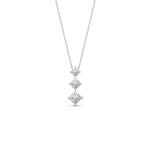 Load image into Gallery viewer, 0.50-carat-princess-cut-3-stone-diamond-pendant-in-FDPD854ANGLE1-0.50CT-NL-WG

