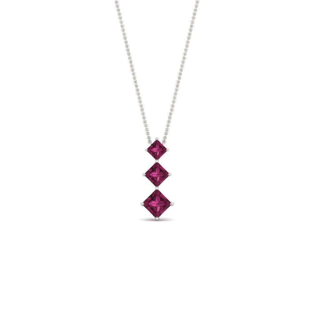 0.50-carat-princess-cut-3-stone-pink-sapphire-pendant-in-FDPD854GSADRPIANGLE1-0.50CT-NL-WG