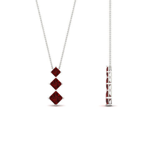 0.50-carat-princess-cut-3-stone-ruby-pendant-in-FDPD854GRUDRANGLE1-0.50CT-NL-WG