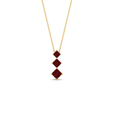 0.50-carat-princess-cut-3-stone-ruby-pendant-in-FDPD854GRUDRANGLE1-0.50CT-NL-YG