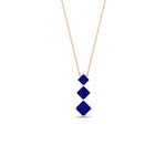 Load image into Gallery viewer, 0.50-carat-princess-cut-3-stone-sapphire-pendant-in-FDPD854GSABLANGLE1-0.50CT-NL-RG
