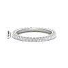 Load image into Gallery viewer, 0.50-carat-princess-cut-v-prong-diamond-eternity-band-in-white-gold-FD10247PRB-0.50CT-NL-WG-HW