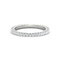 Thumbnail 14 - 0.50-carat-princess-cut-v-prong-diamond-eternity-band-in-white-gold-FD10247PRB-0.50CT-NL-WG