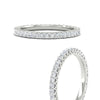 Load image into Gallery viewer, 0.50-carat-princess-cut-v-prong-diamond-eternity-band-in-white-gold-FD10247PRBANGLE3-0.50-CT-NL-WG