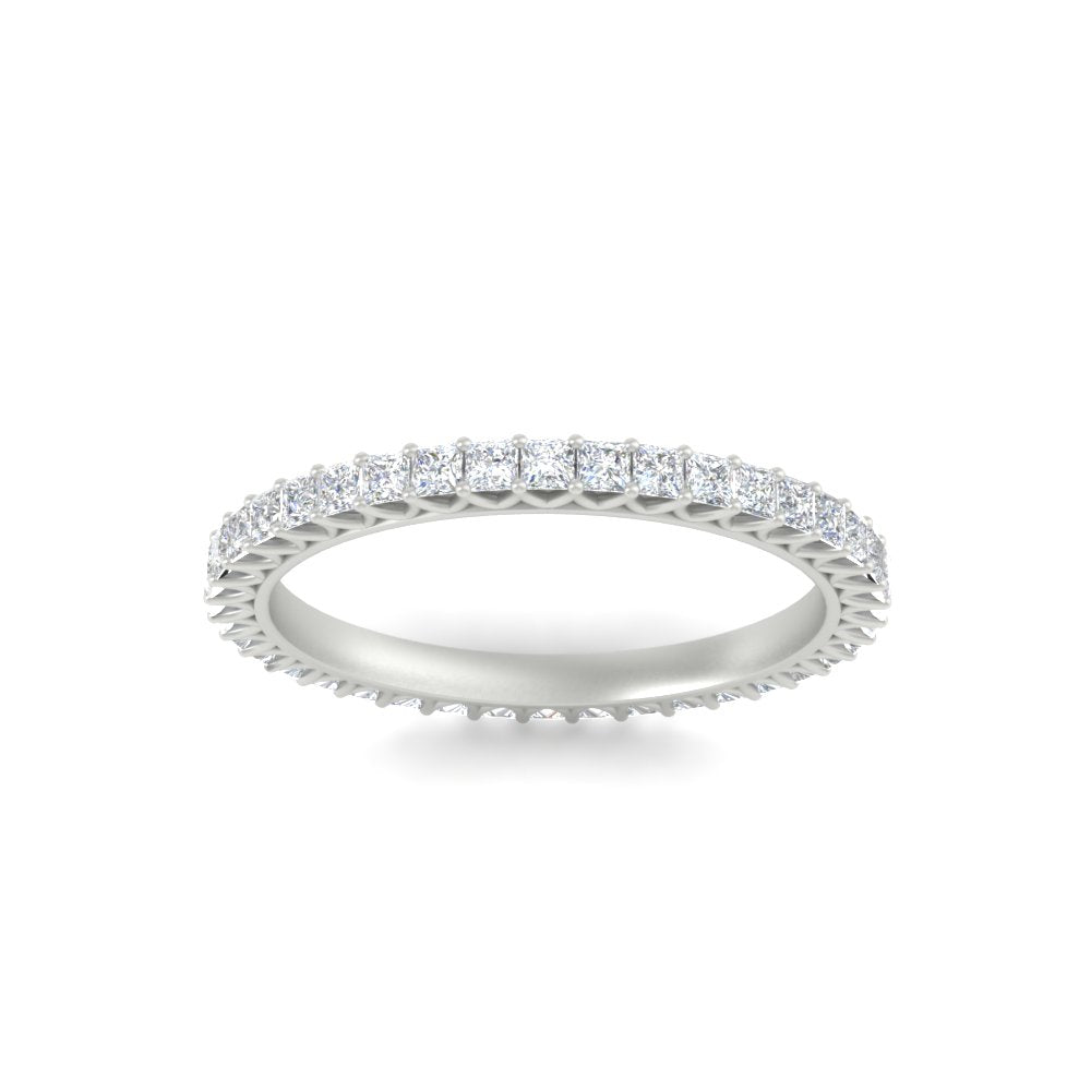 0.50-carat-princess-cut-v-prong-diamond-eternity-band-in-white-gold-FD10247PRBANGLE5-0.50CT-NL-WG