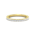 Thumbnail 1 - 0.50-carat-princess-cut-v-prong-diamond-eternity-band-in-yellow-gold-FD10247PRB-0.50CT-NL-YG