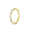Load image into Gallery viewer, 0.50-carat-princess-cut-v-prong-diamond-eternity-band-in-yellow-gold-FD10247PRBANGLE2-0.50CT-NL-YG