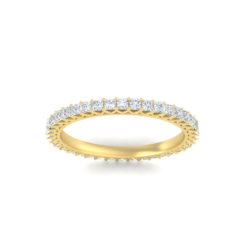 0.50-carat-princess-cut-v-prong-diamond-eternity-band-in-yellow-gold-FD10247PRBANGLE5-0.50CT-NL-YG