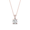Load image into Gallery viewer, 0.50-carat-round-cut-diamond-filigree-pendant-in-FDPD10681RO-0.50CTANGLE2-NL-RG