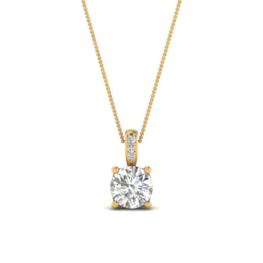 0.50-carat-round-cut-diamond-filigree-pendant-in-FDPD10681RO-0.50CTANGLE2-NL-YG