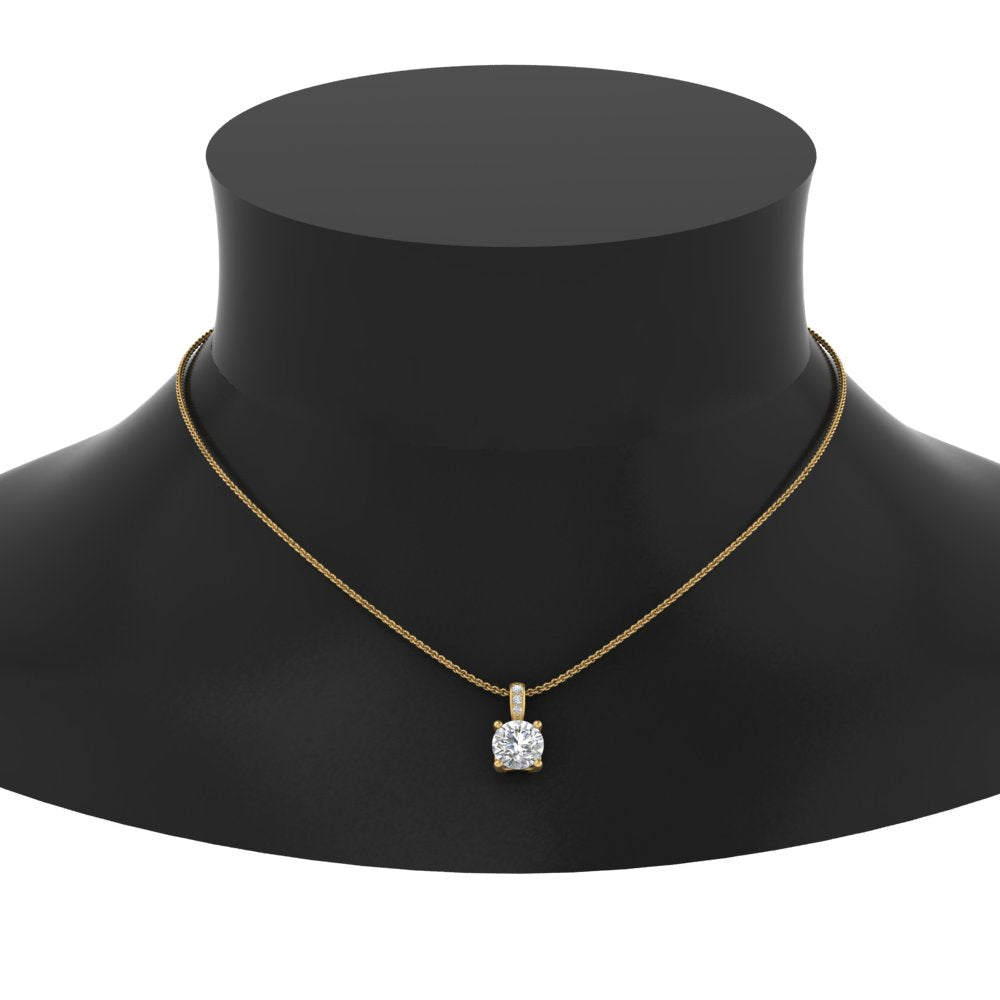 0.50-carat-round-cut-diamond-filigree-pendant-in-FDPD10681RO-0.50CTANGLE2-NL-YG