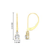 Load image into Gallery viewer, 0.50-carat-round-diamond-2-stone-dangle-lever-back-earring-in-yellow-gold-FDEAR11242-0.50CT-NL-YG.jpg