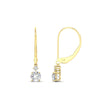 Load image into Gallery viewer, 0.50-carat-round-diamond-2-stone-dangle-lever-back-earring-in-yellow-gold-FDEAR11242-0.50CT-NL-YG.jpg