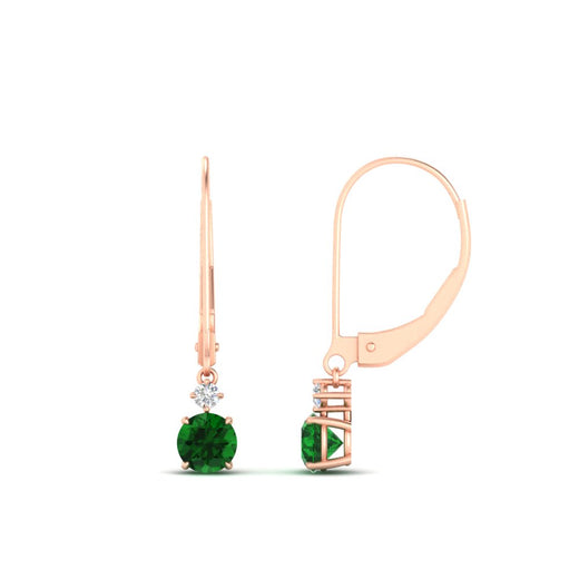 0.50-carat-round-diamond-2-stone-dangle-lever-back-earring-with-emerald-in-rose-gold-FDEAR11242GEMGR-0.50CT-NL-RG.jpg