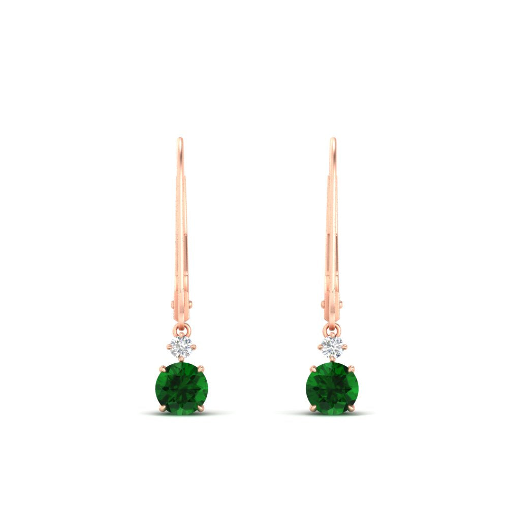 0.50-carat-round-diamond-2-stone-dangle-lever-back-earring-with-emerald-in-rose-gold-FDEAR11242GEMGR-0.50CT-NL-RG.jpg