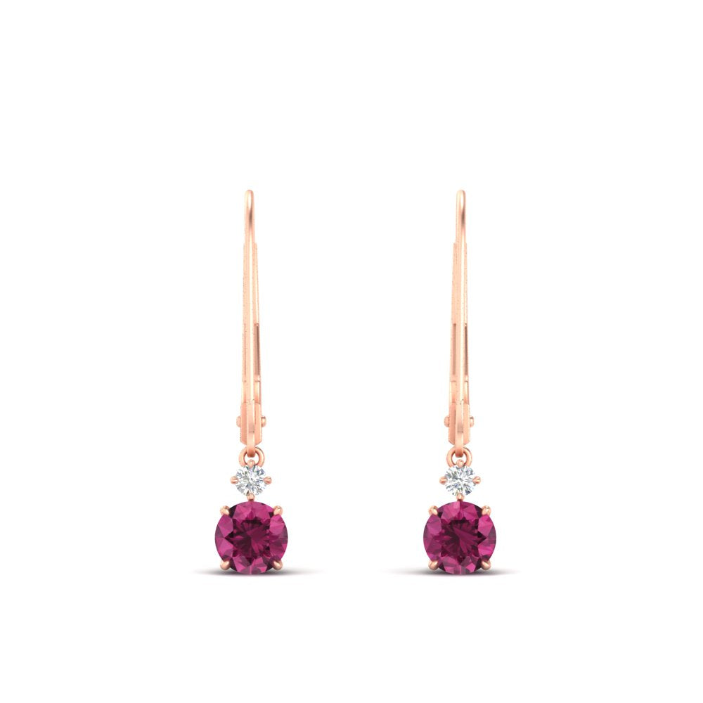 0.50-carat-round-diamond-2-stone-dangle-lever-back-earring-with-pink-sapphire-in-rose-gold-FDEAR11242GSADRPI-0.50CT-NL-RG.jpg