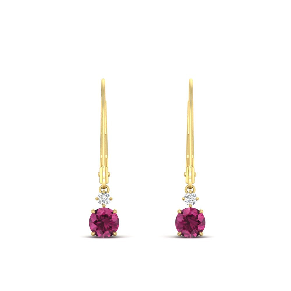 0.50-carat-round-diamond-2-stone-dangle-lever-back-earring-with-pink-sapphire-in-yellow-gold-FDEAR11242GSADRPI-0.50CT-NL-YG.jpg