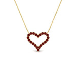 Load image into Gallery viewer, 0.50-carat-ruby-heart-pendant-in-FD-PD11208GRUDRANGLE1-NL-YG.jpg
