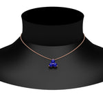 Load image into Gallery viewer, 0.50-carat-sapphire-3-stone-pendant-necklace-in-FDPD1129GSABL-0.48CT-NL-RG
